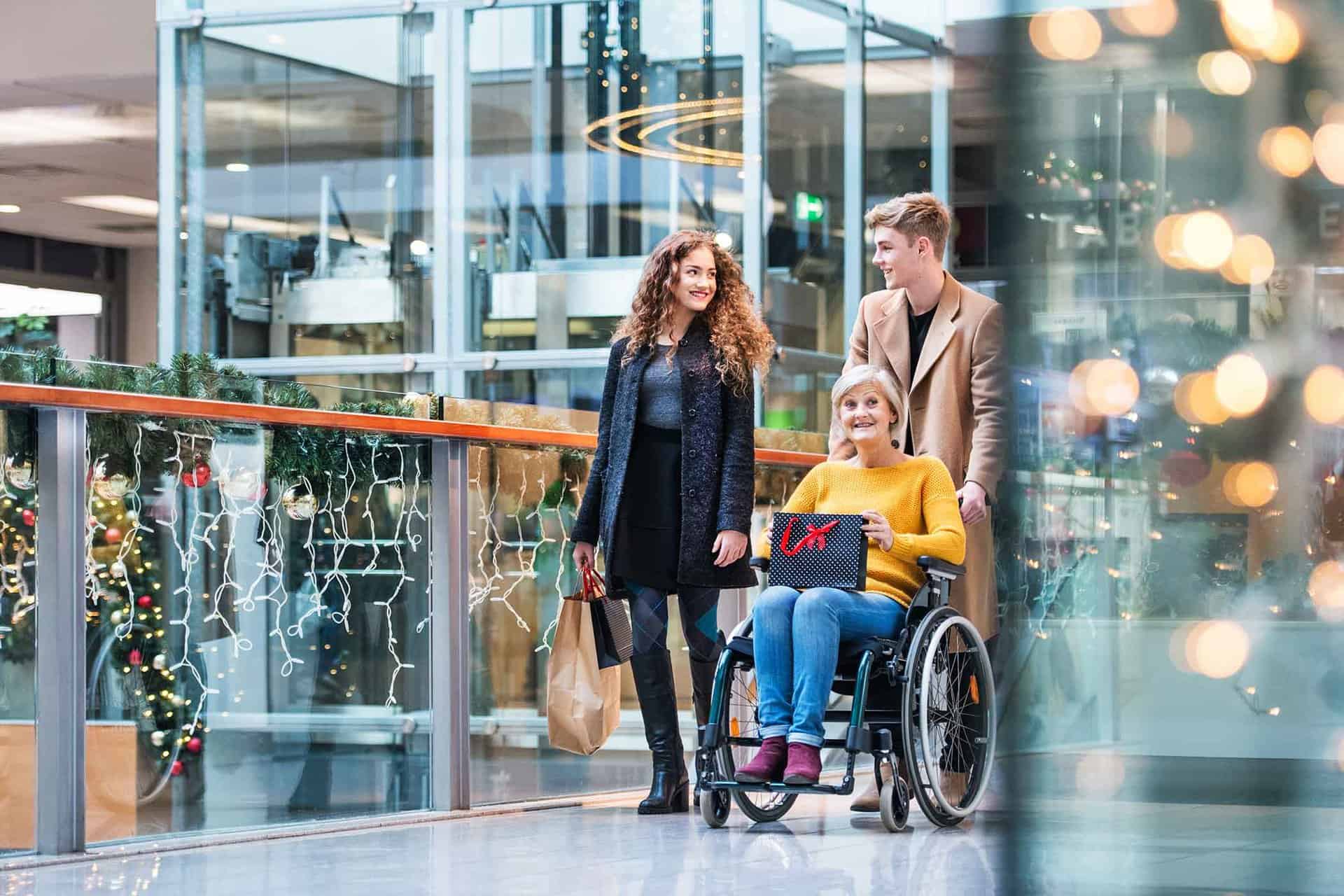merivale accessibility wheelchair shopping
